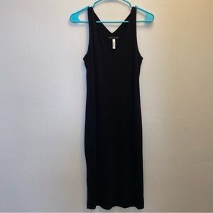 NanaMacs Black Double Lined Dress Size Medium